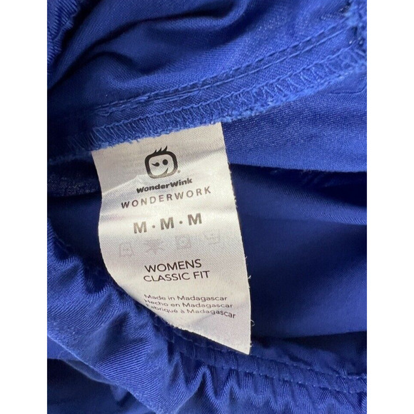 Maternity Blue Wink Wonderwink Wonderwork M Scrub Pants Womens Classic Fit - Picture 4 of 4